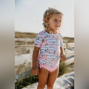 Toddler girl swim
